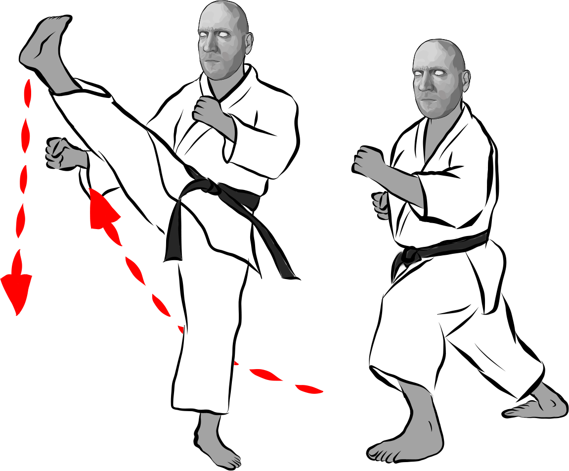 Kakato geri (Heel Kick)